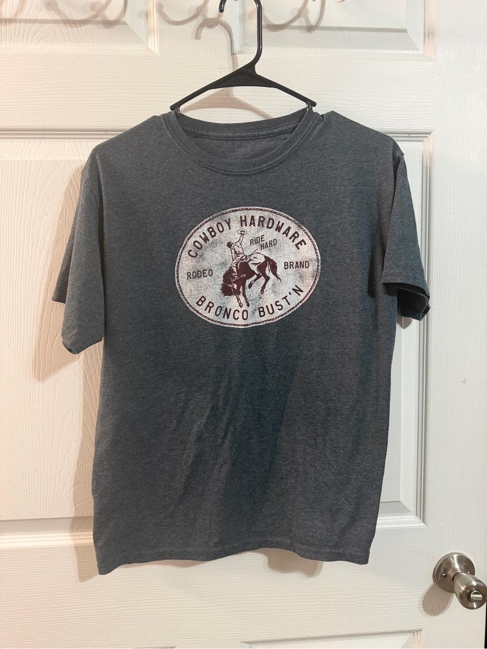 Cowboy Hardware Kids Charcoal Short-Sleeve Graphic Tee